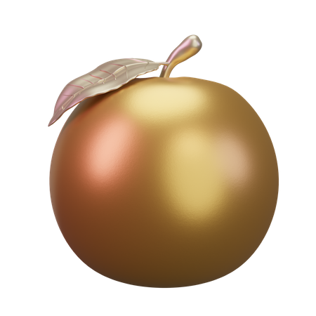 Laranja  3D Icon