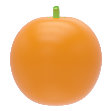 Laranja  3D Icon