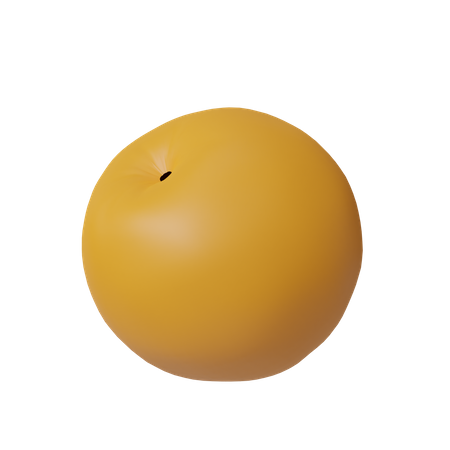 Laranja  3D Icon