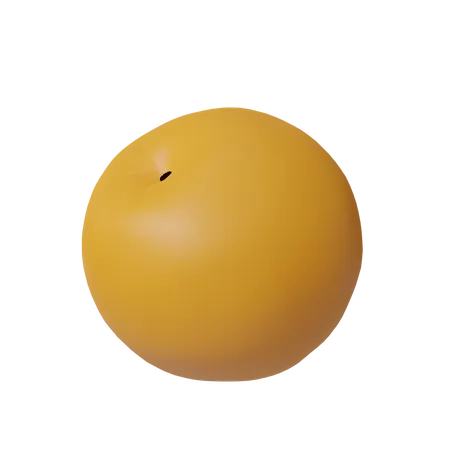 Laranja  3D Icon