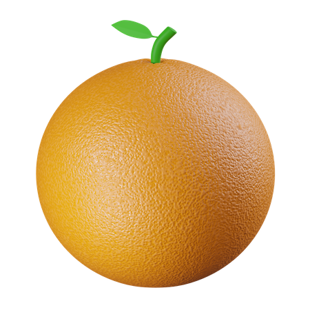 Laranja  3D Icon