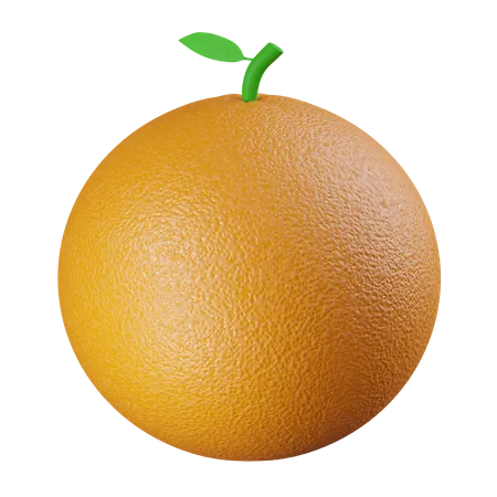 Laranja  3D Icon