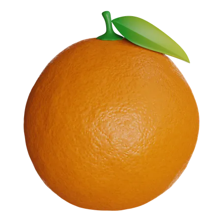 Laranja  3D Icon