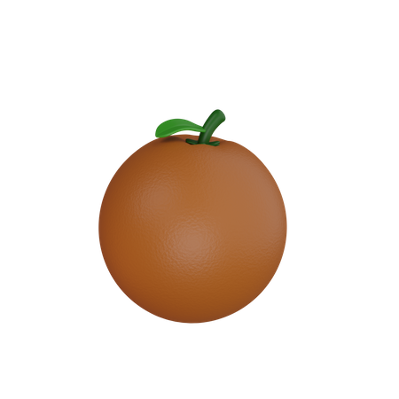 Laranja  3D Icon