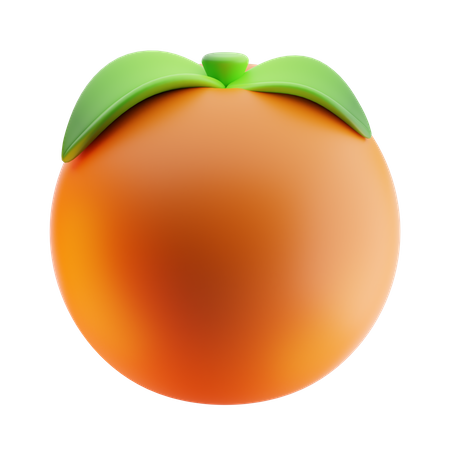 Laranja  3D Icon