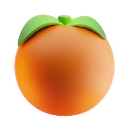 Laranja  3D Icon