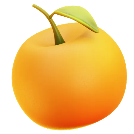 Fruta laranja  3D Icon