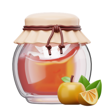 Jarra de laranja  3D Icon