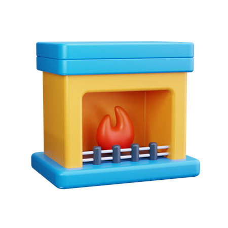 Lareira  3D Icon