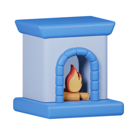 Lareiras  3D Icon