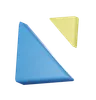 Large and small Triangle