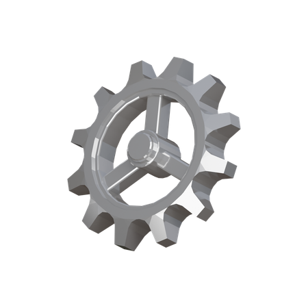 Large Gear  3D Icon