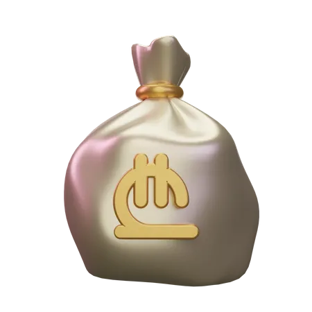 Lari Money Sack  3D Icon