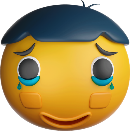 Larmes emoji  3D Icon