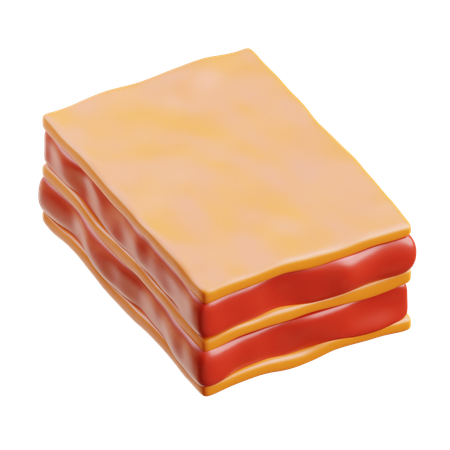 Lasagna  3D Icon