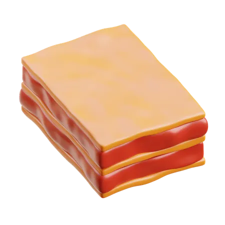 Lasagna  3D Icon