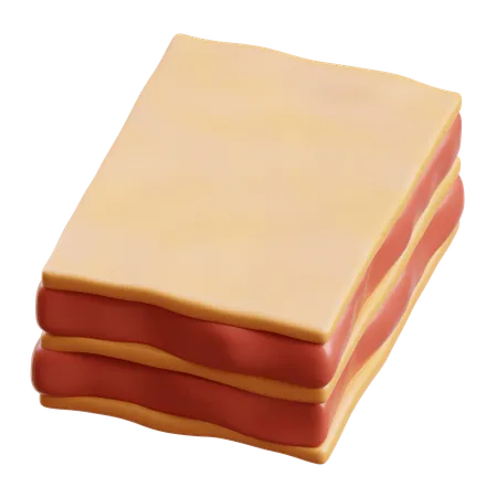 Lasagna  3D Icon