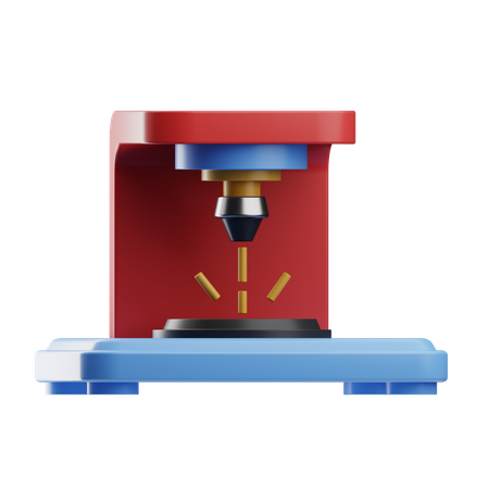 Laser Angraver  3D Icon