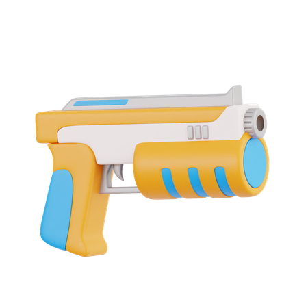 Laser Gun  3D Icon