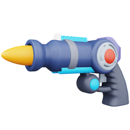 Laser Gun  3D Icon