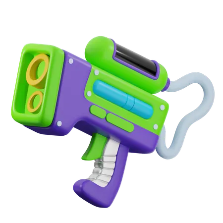 Laser Gun  3D Icon