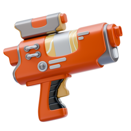 Laser Gun  3D Icon