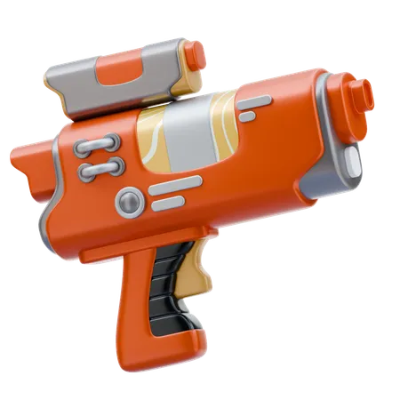 Laser Gun  3D Icon