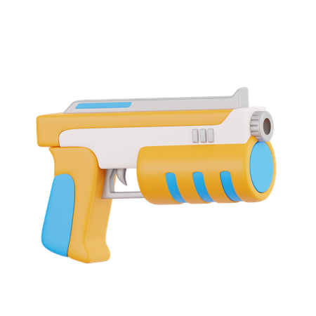 Laser Gun  3D Icon