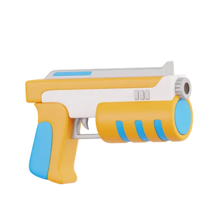 Laser Gun  3D Icon