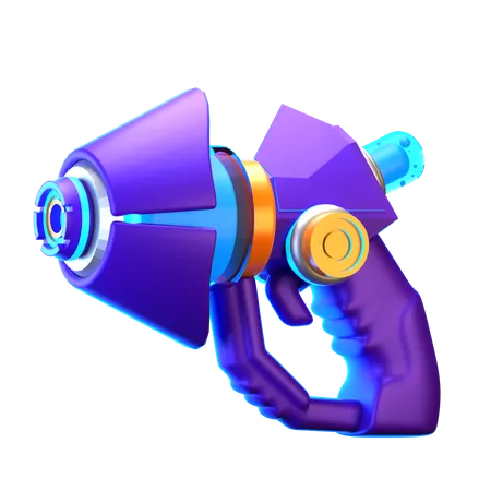 Laser Gun  3D Icon