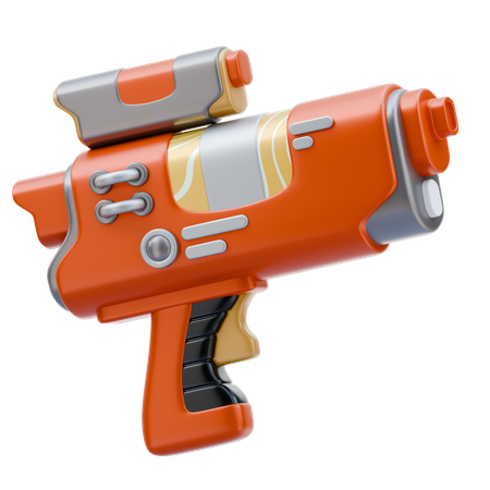 Laser Gun  3D Icon