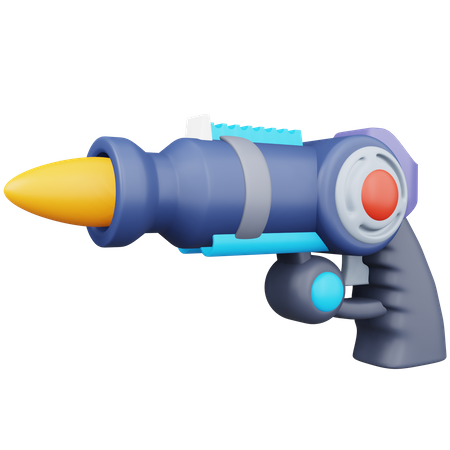 Laser Gun  3D Icon