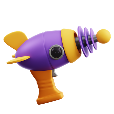 Laser Gun  3D Icon