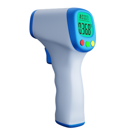 Laser Thermometer  3D Icon