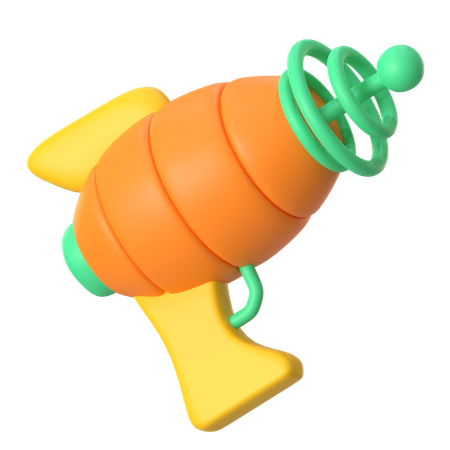 Lasergun  3D Icon