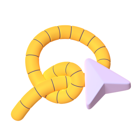 Lasso  3D Icon