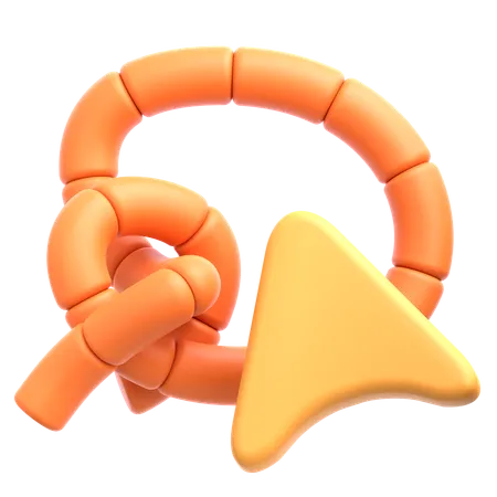 Lasso  3D Icon