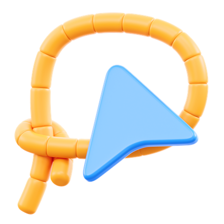 Lasso  3D Icon