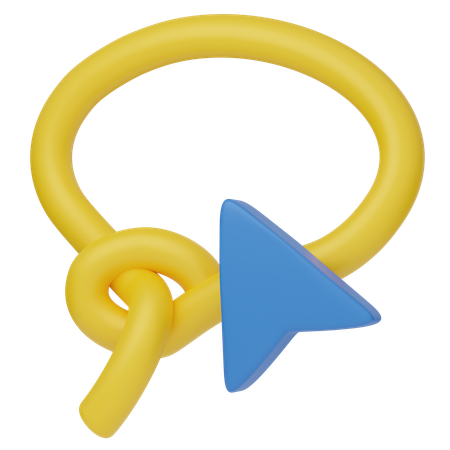 Lasso Tool  3D Icon