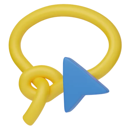 Lasso Tool  3D Icon