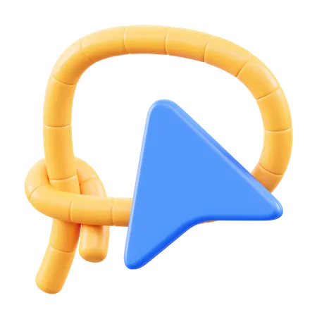 Lasso Tool  3D Icon