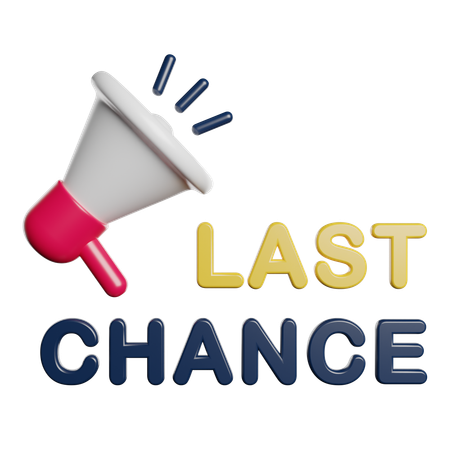 Last Chance  3D Icon