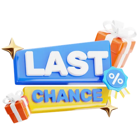 Last Chance  3D Icon