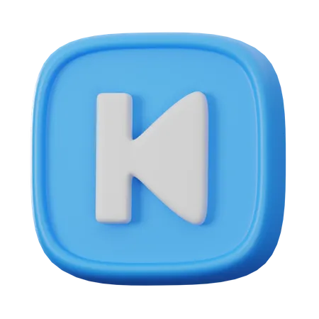 Last Skip Button  3D Icon