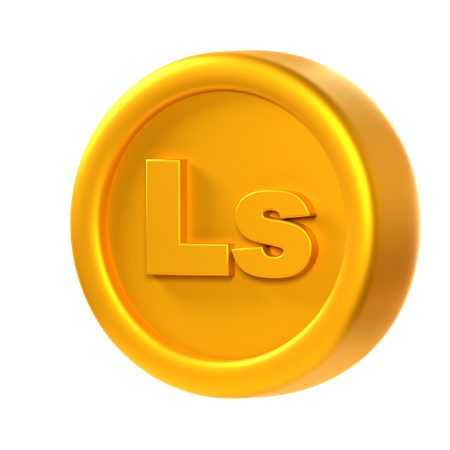 Lat Coin  3D Icon