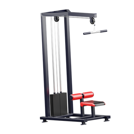 Lat Machine  3D Icon