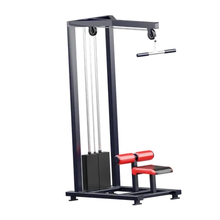 Lat Machine  3D Icon