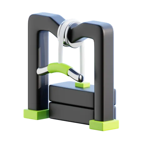 Lat pull  3D Icon