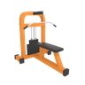 back workout 3d logo
