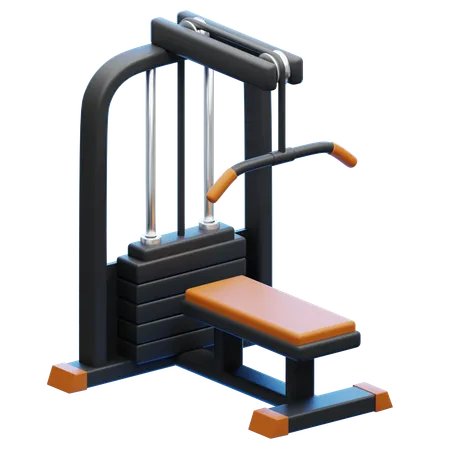 Lat pulldown  3D Icon